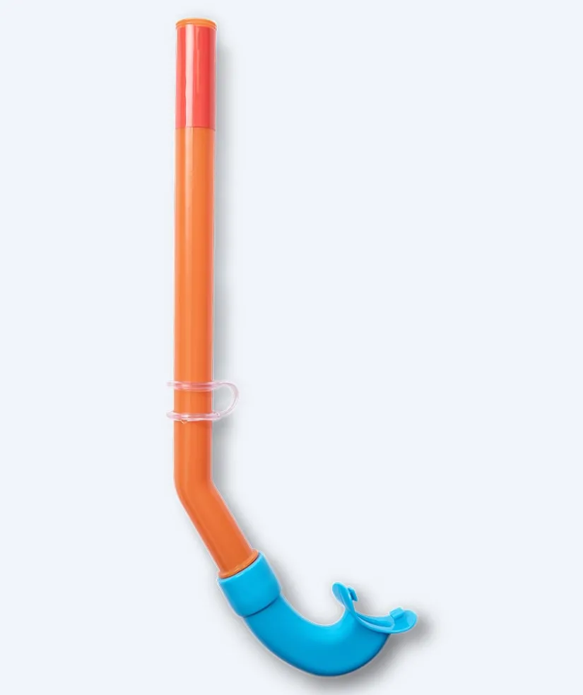 Clearance Watery snorkelsæt til børn (4-10) - Pulina/Bimasha - Orange/mørkeblå