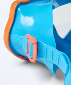 Clearance Watery snorkelsæt til børn (4-10) - Pulina/Bimasha - Orange/mørkeblå