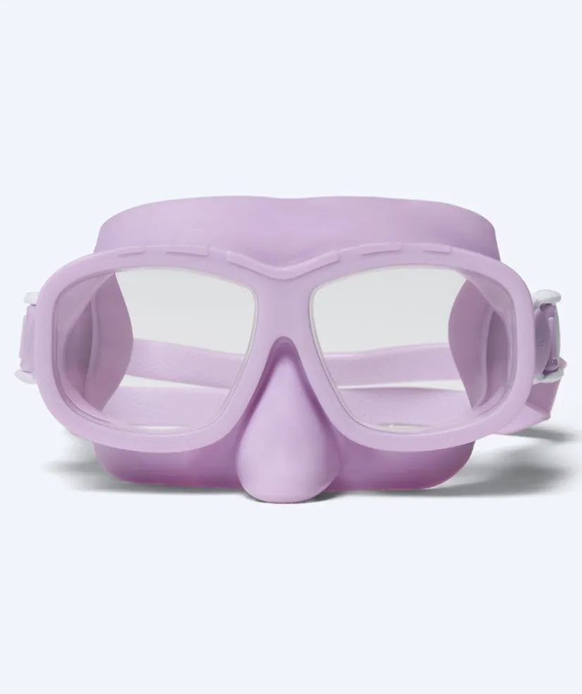 Online Watery snorkelsæt til børn (4-10) - Shack/Wyre - Lilla/pink