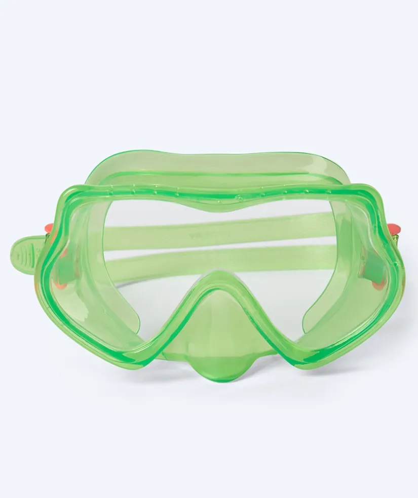Online Watery snorkelsæt til børn (4-10) - Winslet/Bimasha - Grøn/mørkeblå