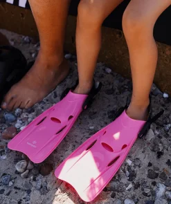 Outlet Watery snorkelsæt til børn (4-10) - Wyre/Fleetwood - Mørkeblå/blå