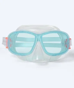 Online Watery snorkelsæt til børn (4-10) - Wyre/Bimasha - Hvid/blå