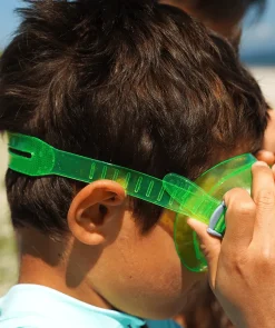 Best Watery snorkelsæt til junior (8-15) - Jubal/Rilian - Grøn/sort