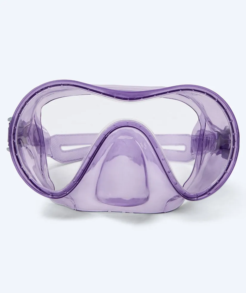 Discount Watery snorkelsæt til junior (8-15) - Jubal/Rilian - Lilla/sort