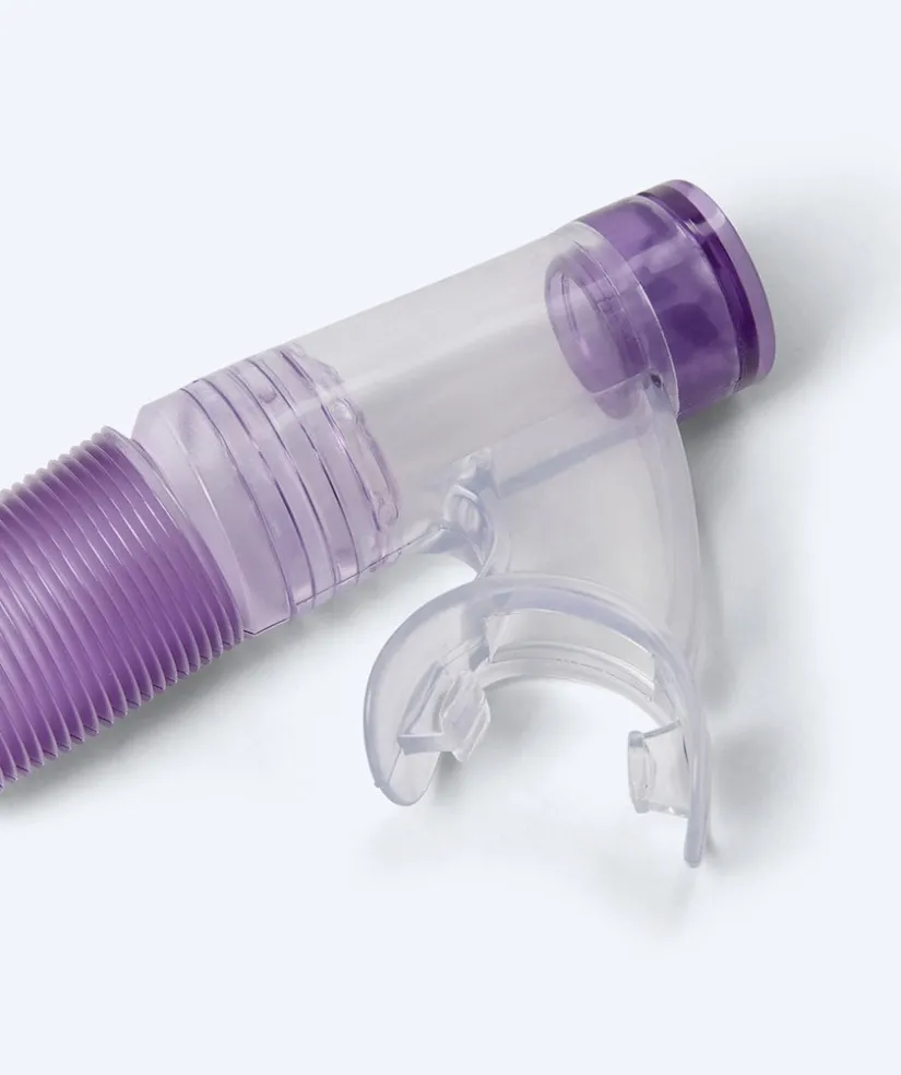 Discount Watery snorkelsæt til junior (8-15) - Jubal/Rilian - Lilla/sort