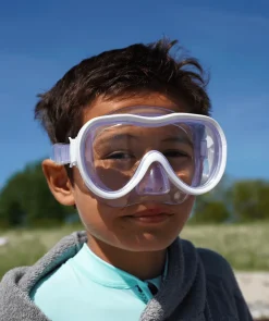 Hot Watery snorkelsæt til junior (8-15) - Odine/Fleetwood - Hvid/lyserød