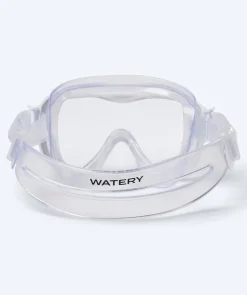 Hot Watery snorkelsæt til junior (8-15) - Odine/Fleetwood - Hvid/blå