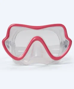 Clearance Watery snorkelsæt til junior (8-15) - Trigger/Masika - Rød/lyserød