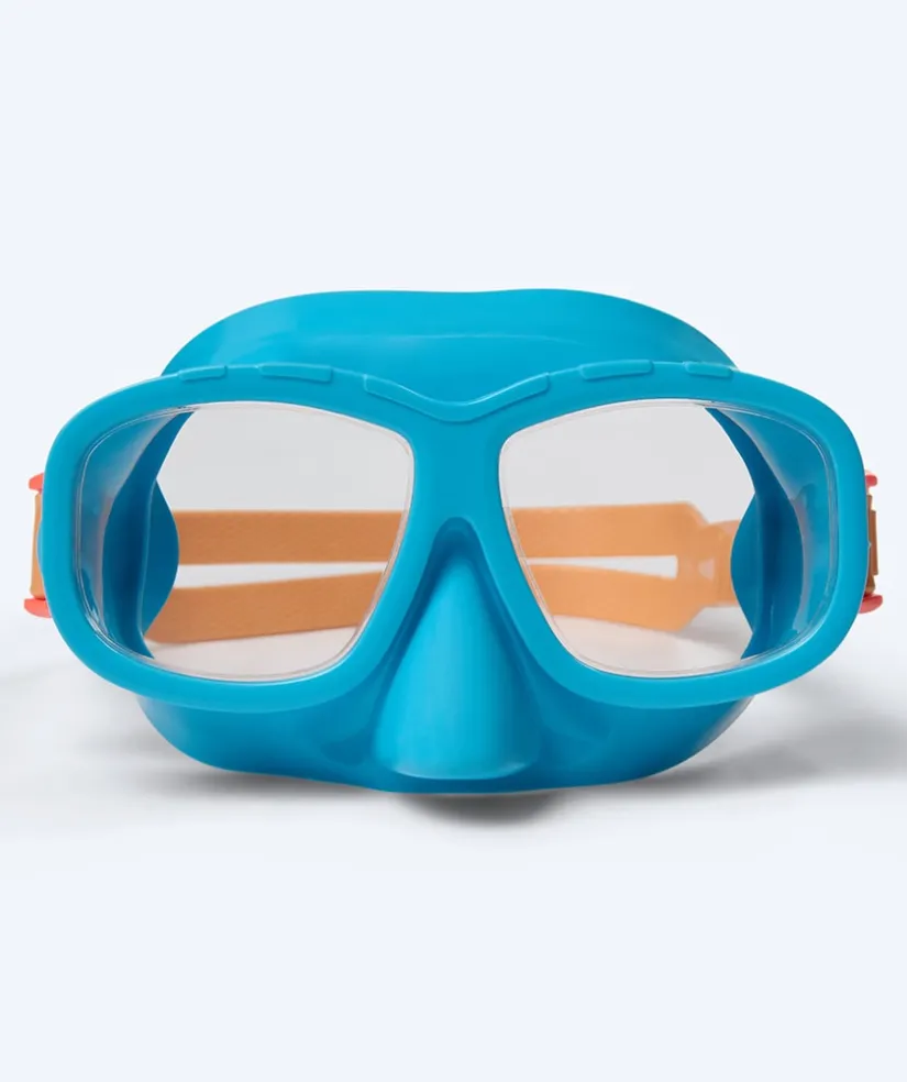Watery snorkelsæt til junior (8-15) - Wyre/Bimasha - Orange/blå