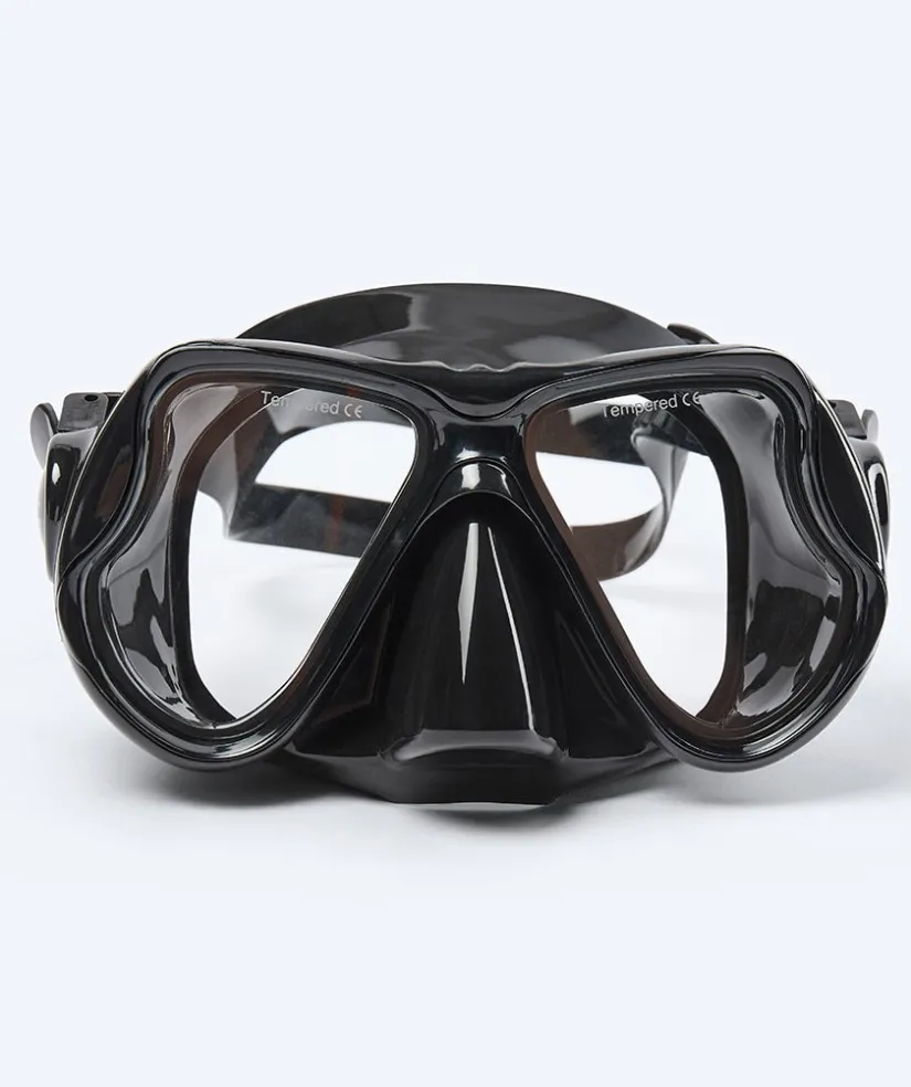 Hot Watery snorkelsæt til voksne - Fisher/Hudson - Sort