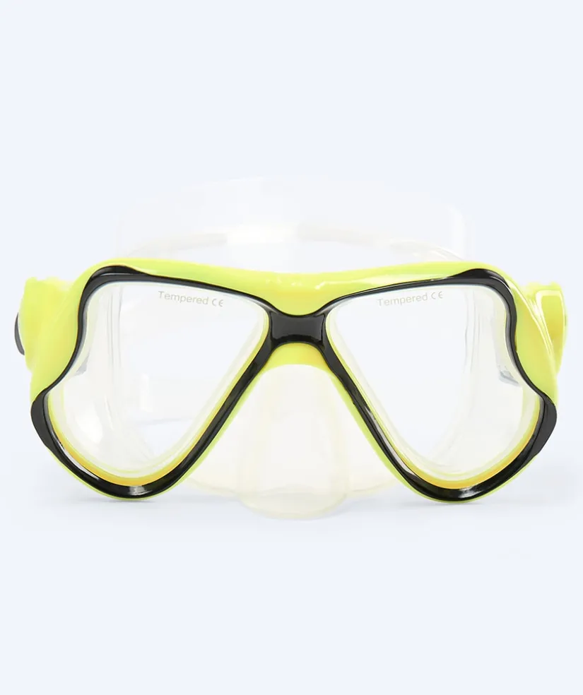 Best Watery snorkelsæt til voksne - Fisher/Hudson - Gul