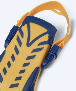 Outlet Watery snorkelsæt til voksne (fra 15 år) - Launch/Alton - Mørkeblå/orange