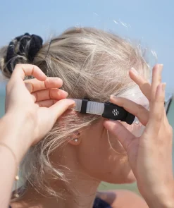Online Watery snorkelsæt til voksne (fra 15 år) - Nebula/Breeve - Sort