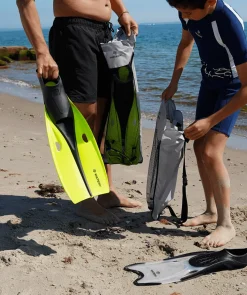 Online Watery snorkelsæt til voksne (fra 15 år) - Nebula/Breeve - Sort