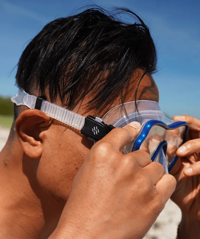 Best Watery snorkelsæt til voksne (fra 15 år) - Fraser/Itzel/Delmere - Sort