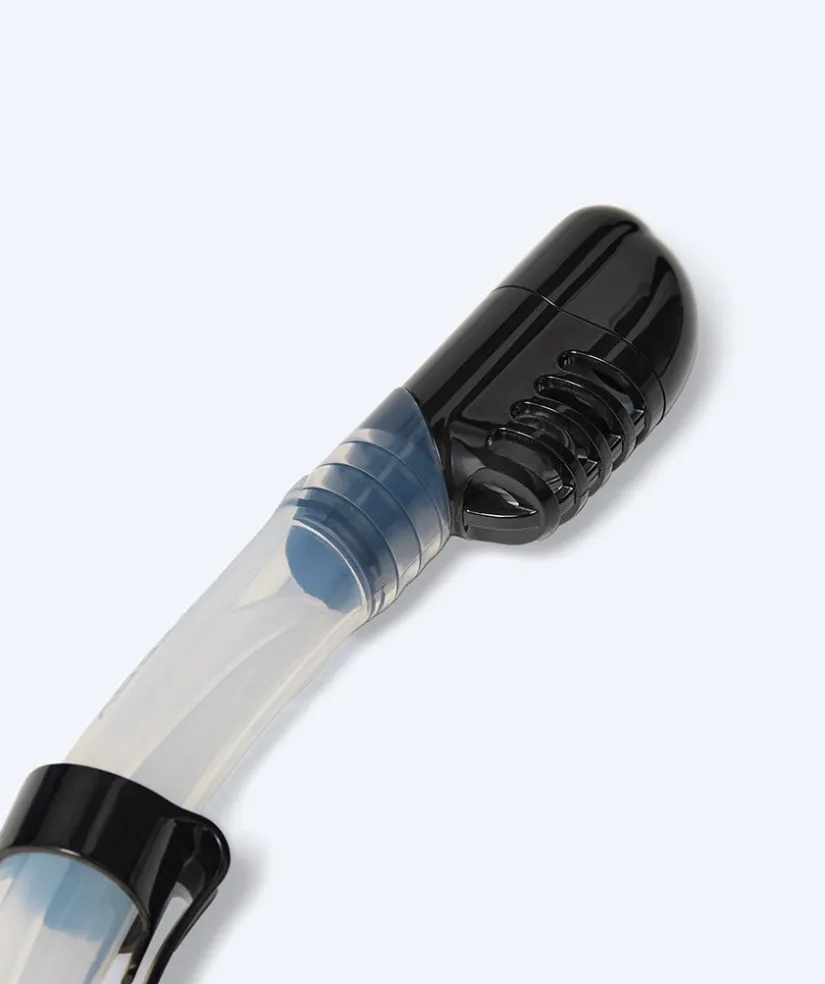 Watery snorkelsæt til voksne (fra 15 år) - Launch/Alton - Sort/hvid