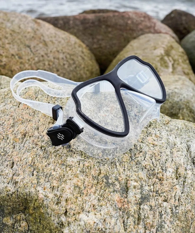 Sale Watery snorkelsæt til voksne (fra 15 år) - Itzel/Breeve - Sort