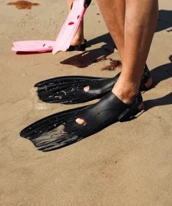 Online Watery snorkelsæt til voksne (fra 15 år) - Fraser/Coast/Delmere - Rød/sort