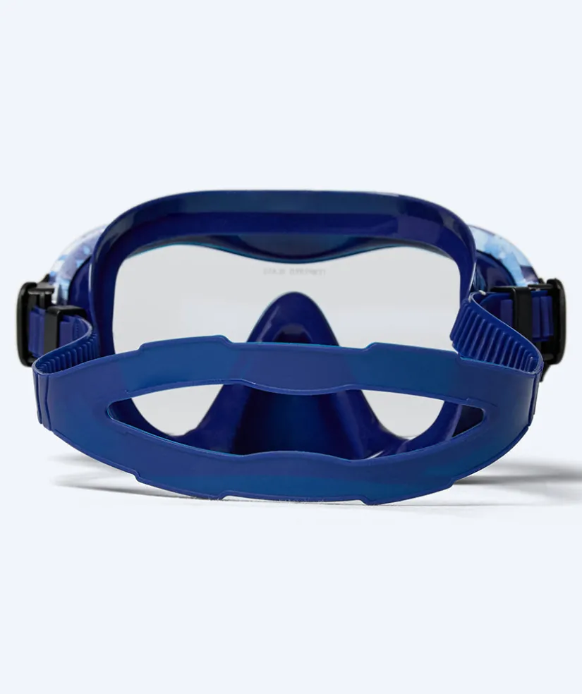 Discount Watery snorkelsæt til voksne - Isle/Rudder Camo - Mørkeblå
