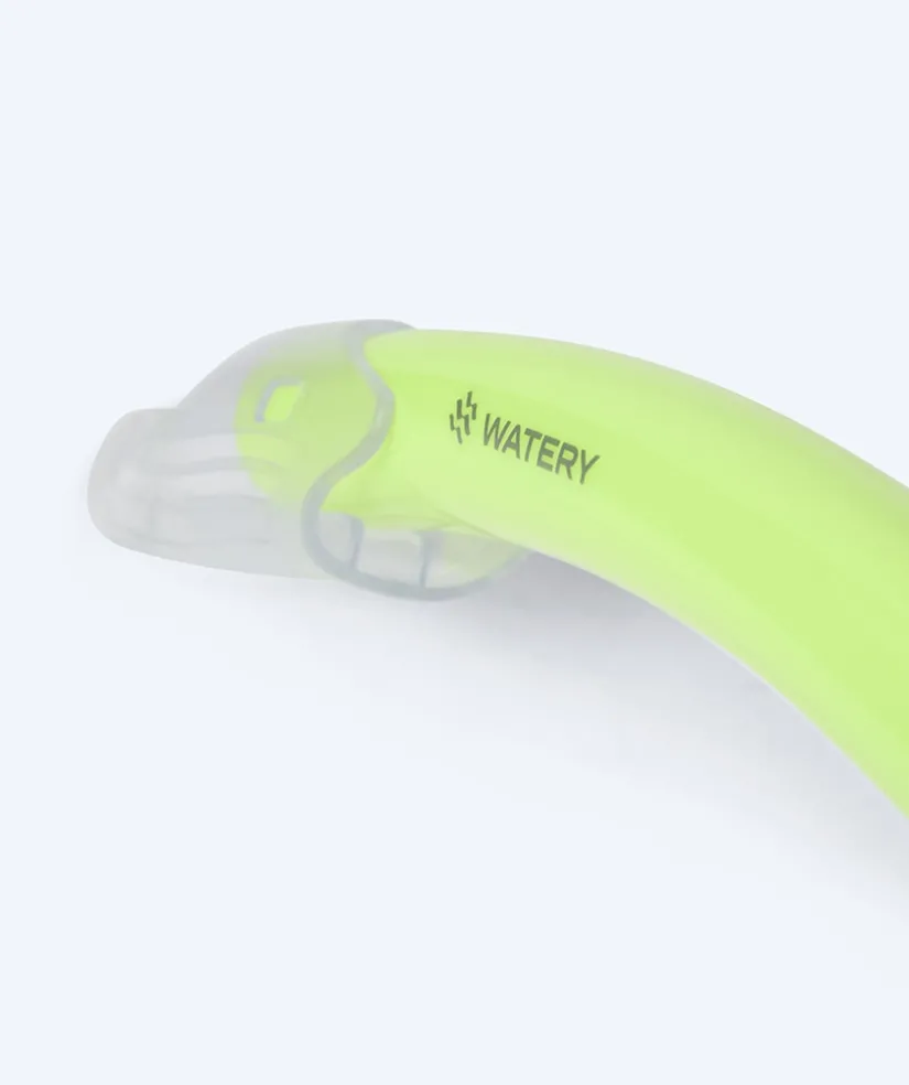 Sale Watery snorkel til junior - Trigger - Gul