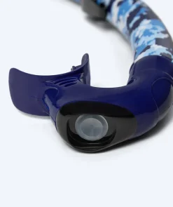 Online Watery snorkel til voksne (fra 12 år) - Rudder Camo - Mørkeblå