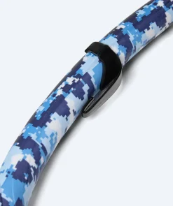 Online Watery snorkel til voksne (fra 12 år) - Rudder Camo - Mørkeblå