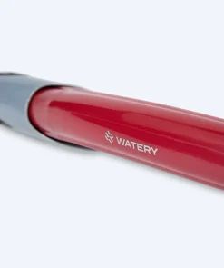 Clearance Watery snorkel til voksne (fra 15 år) - Nebula - Sort/rød