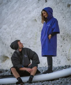 Online Watery surf poncho - Waterproof - Mørkeblå