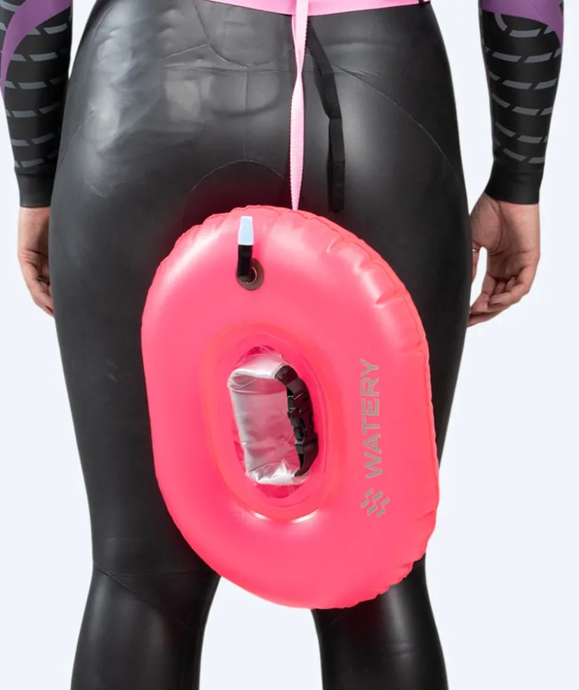 Hot Watery svømmebøje til svømning - Donut - Pink