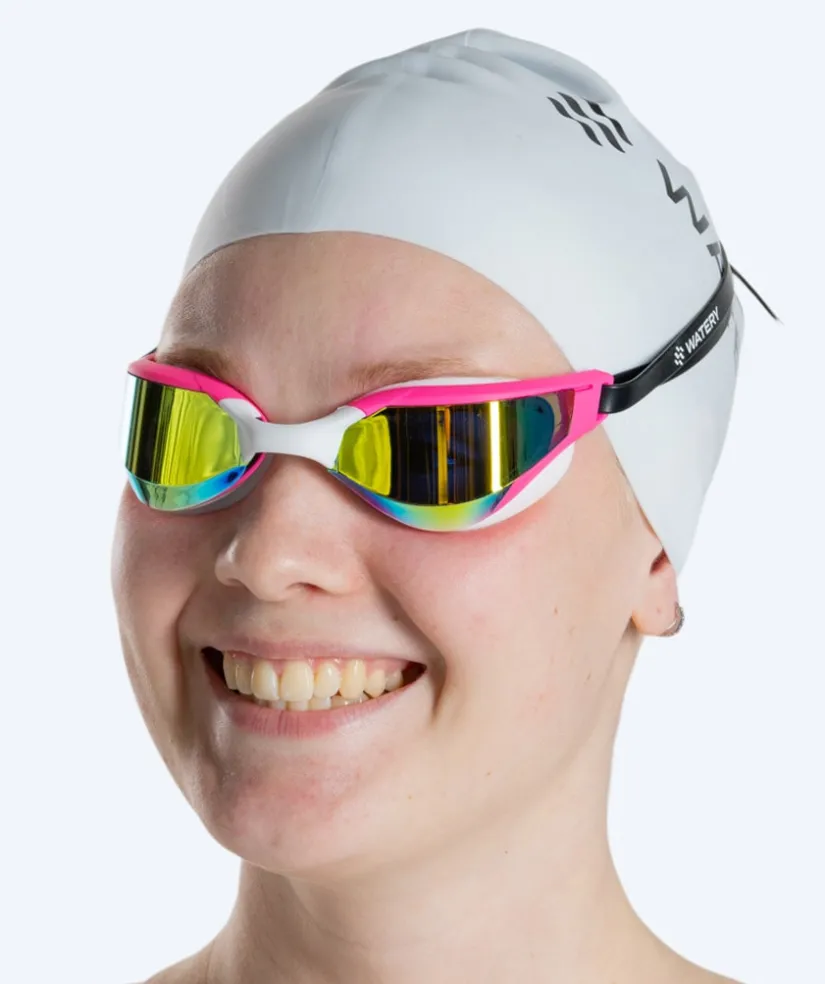 Watery svømmebriller - Instinct Ultra Mirror - Pink/guld