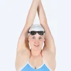 Discount Watery svømmebriller - Instinct Elite Mirror - Sort/sølv