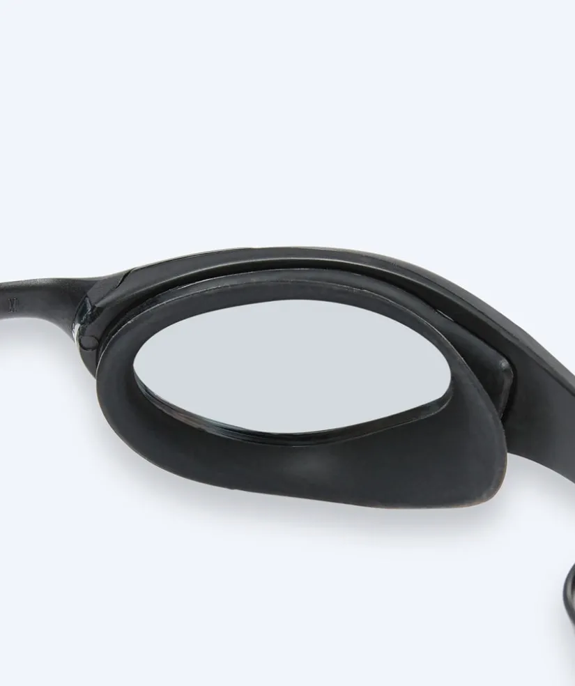 Discount Watery svømmebriller - Instinct Elite Mirror - Sort/sølv