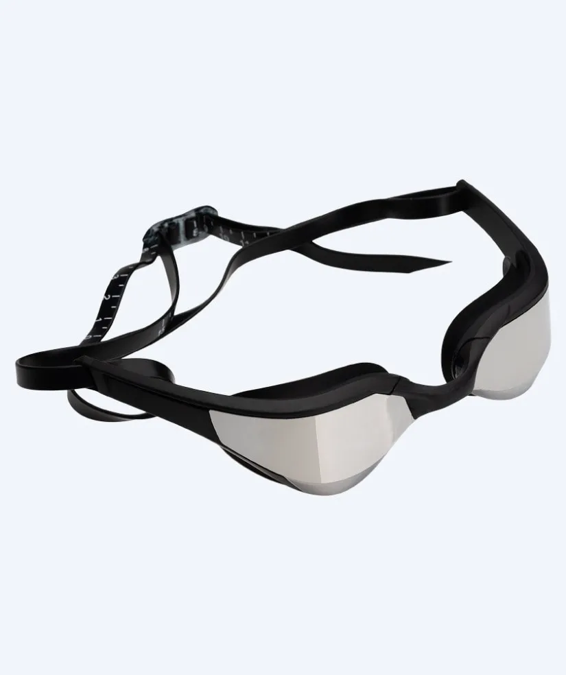 Discount Watery svømmebriller - Instinct Elite Mirror - Sort/sølv