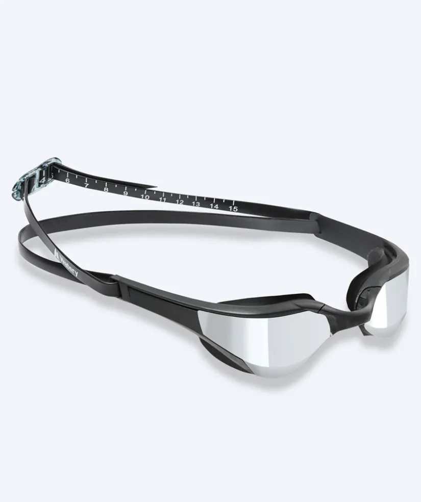 Discount Watery svømmebriller - Instinct Elite Mirror - Sort/sølv