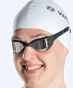 Discount Watery svømmebriller - Instinct Elite Mirror - Sort/sølv