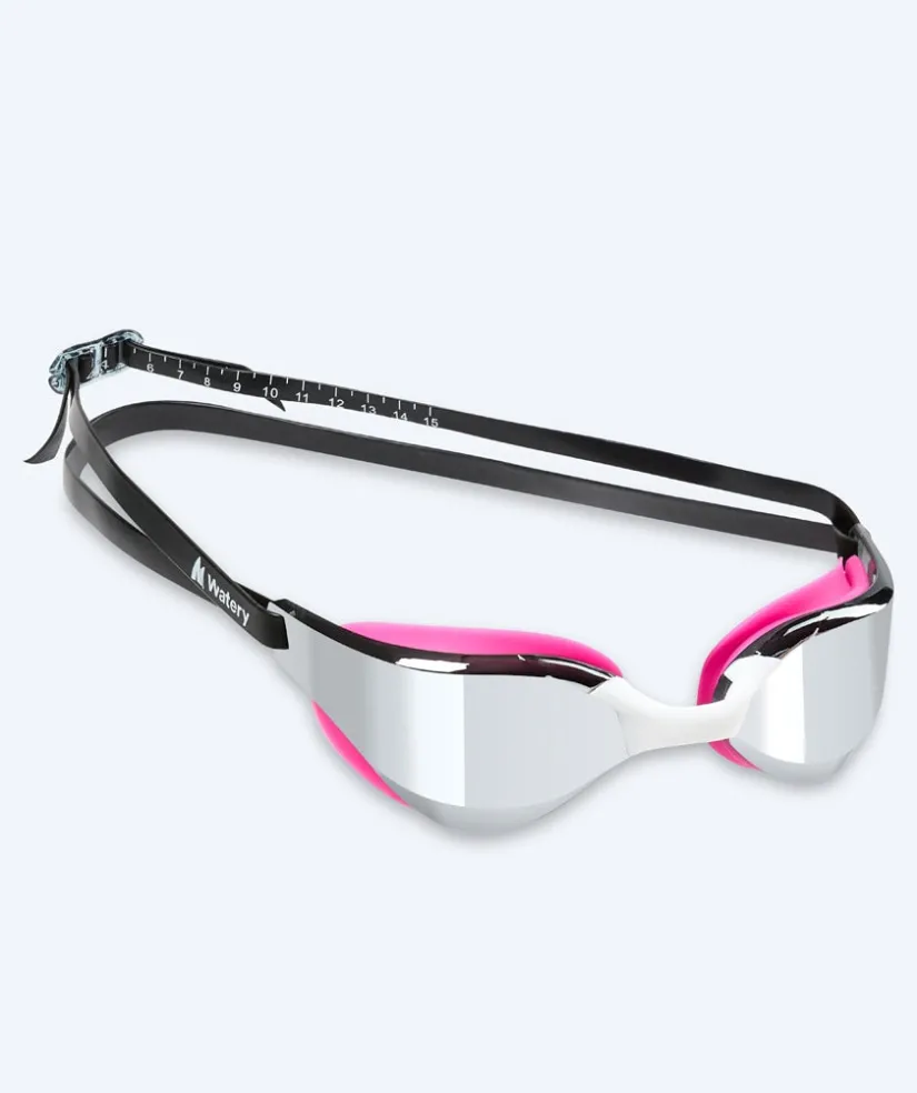 Online Watery svømmebriller - Instinct Mirror - Pink/sølv