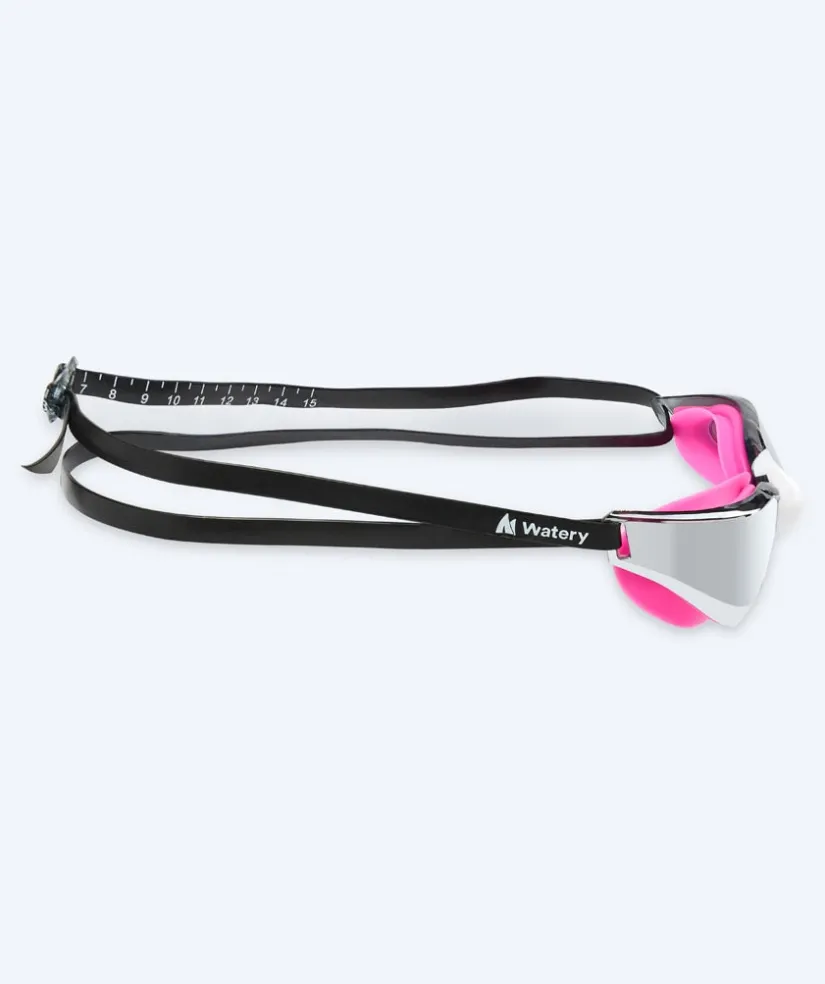 Online Watery svømmebriller - Instinct Mirror - Pink/sølv