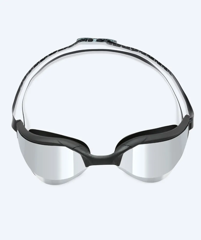 Clearance Watery svømmebriller - Instinct Ultra Mirror - Sort/sølv