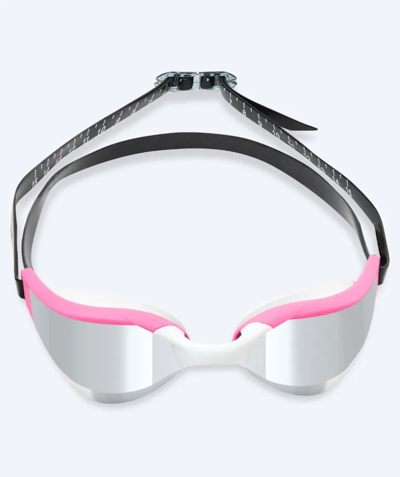 Clearance Watery svømmebriller - Instinct Ultra Mirror - Pink/sølv