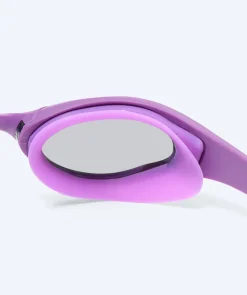 Best Watery svømmebriller - Instinct Elite Mirror - Lilla/sølv
