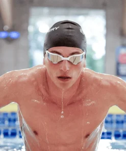 Clearance Watery svømmebriller - Instinct Ultra Mirror - Hvid/sølv