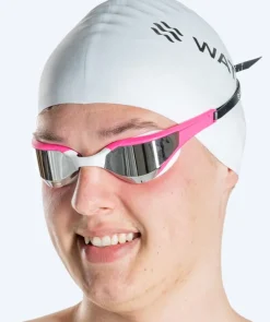 Best Watery svømmebriller - Instinct Elite Mirror - Pink/sølv