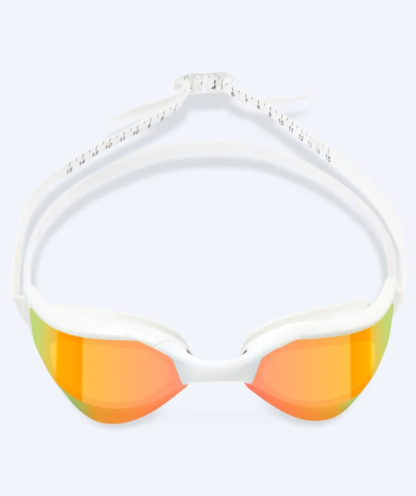Online Watery svømmebriller - Instinct Ultra Mirror - Hvid/guld