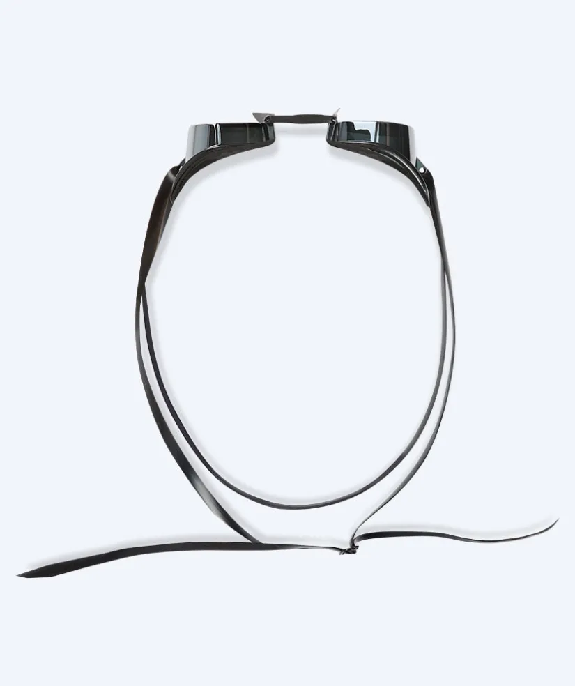 Discount Watery svømmebriller - Proflex Swedish Mirror - Sort/sølv