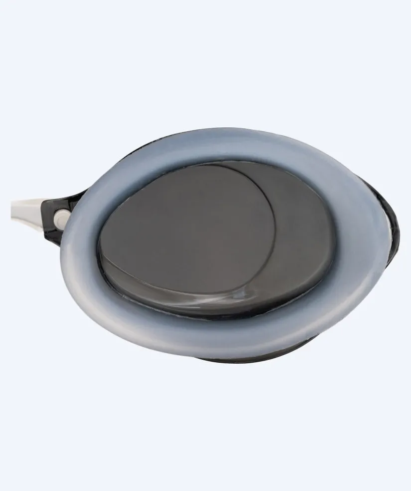 Outlet Watery svømmebriller - Stealth Mirror - Hvid/sølv
