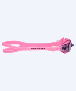 Hot Watery svømmebriller til børn - Aqualife - Pink (Pink linse)