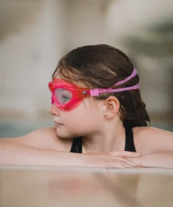 Sale Watery svømmebriller til børn - Mantis 2.0 - Atlantic Pink/klar