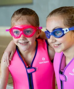 Clearance Watery svømmebriller til børn - Mantis 2.0 - Atlantic Blå/blå