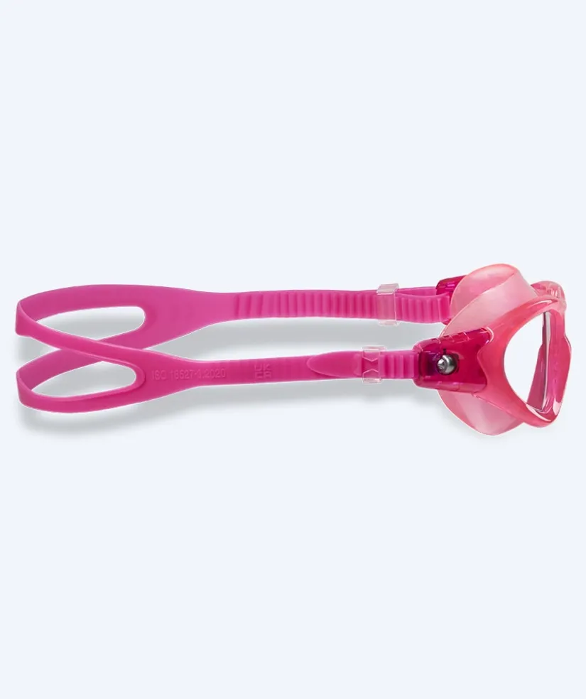 Online Watery svømmebriller til børn (2-8) - Wilton - Atlantic Pink/klar