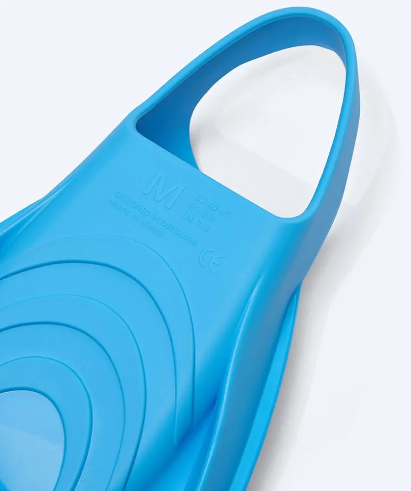 Best Watery svømmefødder - Cleat Elite Tech - Lyseblå